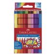 ROTULADOR ESCOLAR FABER CASTELL PUNTA FINA ESTUCHE 20 UDS.